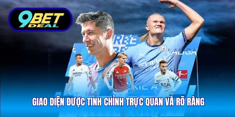 Giao diện được tinh chỉnh trực quan và rõ ràng